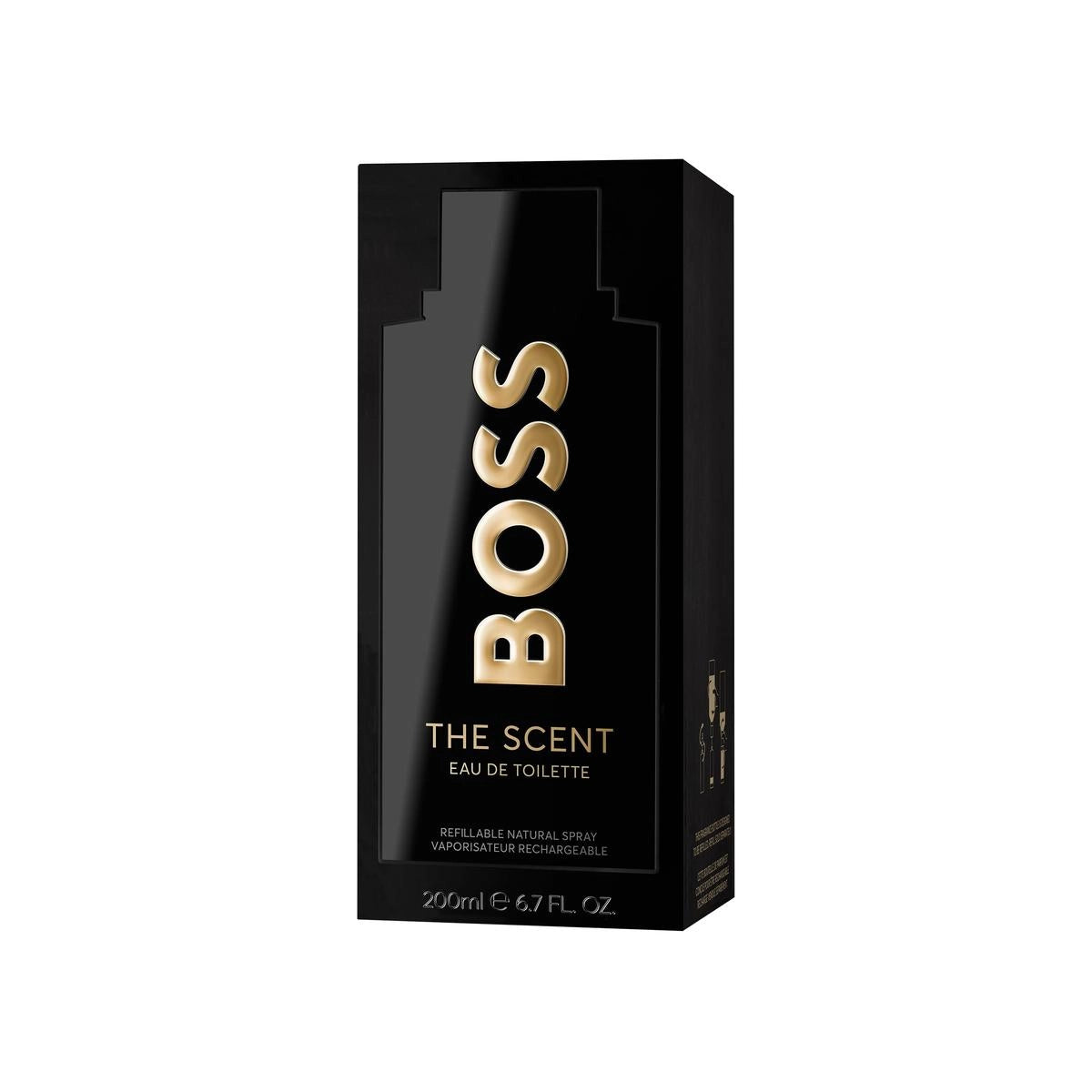 Hugo Boss The Scent Eau de Toilette Spray – 200 ml – Refillable