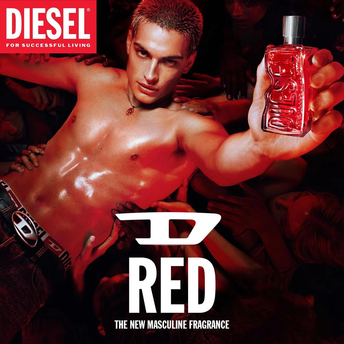 Diesel D Red Eau de Parfum – 50 ml – Fresh & Passionate Men’s Cologne